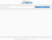 Tablet Screenshot of immobiliarebresso.com